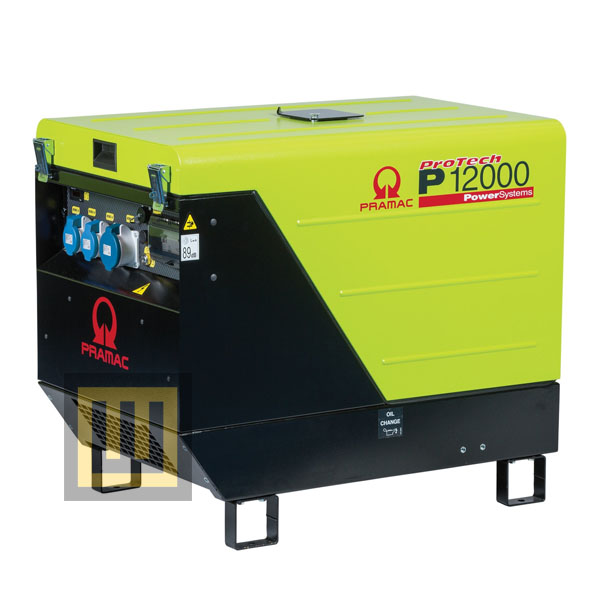 Agregat prądotwórczy PRAMAC P 12000 AVR + CONN + DPP- moc 10,7 kW